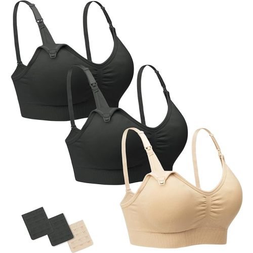 Stelle Nursing Bras Maternity Bralette Seamless for Breastfeeding
