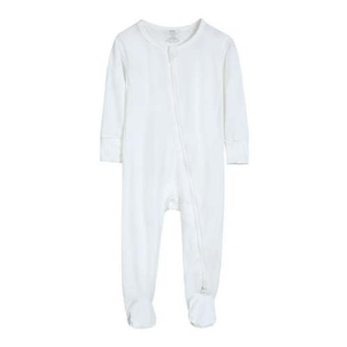Baby Boys Girls Cotton Rompers Footed Pajamas Zipper Long Sleeve Sleeper Jumpsuit Baby Girl Fall Outfits Toddler Girl Winter Clothes New Born Essentials