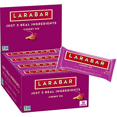 Larabar Apple Pie, Gluten Free Vegan Fruit & Nut Bar, 1.6 oz Bars, 16 Ct - 16 Count (Pack of 1)