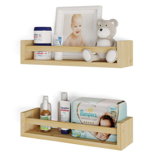 Muhlfeld 3.6'' H X 15.8'' W Solid Wood Pine Floating Shelf