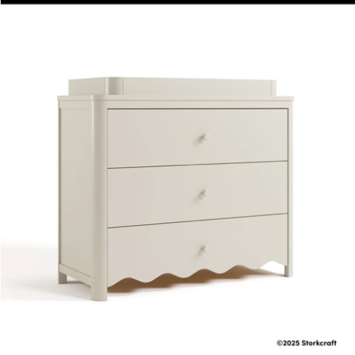 Storkcraft® Casablanca™ 3 Drawer Chest with Removable Changing Table Topper