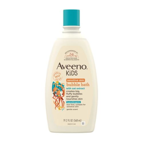 Aveeno Baby Bubble Bath Wash With Oat Extract For Sensitive Skin - 19.2 Fl Oz
