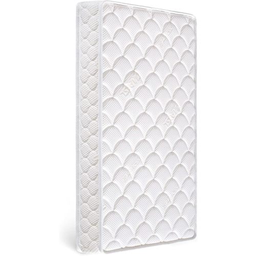 Premium Crib & Toddler Mattress-52"x27.6"x5", 100% Knitted Fabric, Soft Moisture Absorbent & Breathable Crib Mattress, Fits Standard Cribs & Toddler Beds