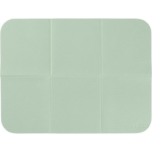 Ubbi On-The-Go Diaper Changing Baby Mat, Soft and Comfortable Diaper Bag Accessory Must Have for Newborns, Easy to Clean, Portable Folding Pad, Baby Traveling Accessories, Sage Green