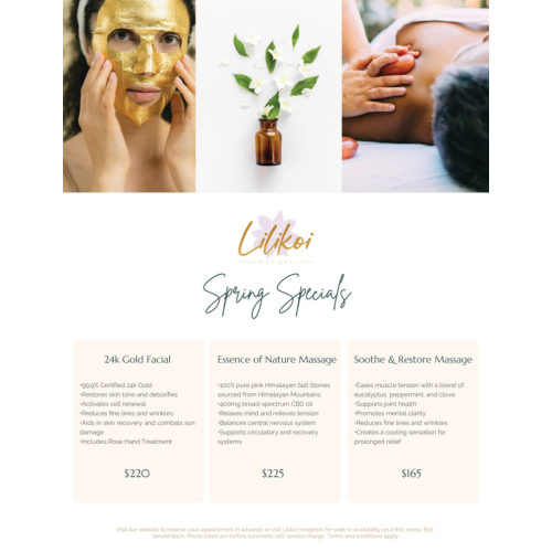SPA for mom :) - Balian Springs Self Care Social Club