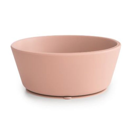 Silicone Suction Bowl Blush One Size