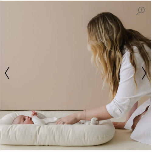 Snuggle me Organic Infant Lounger | Natural