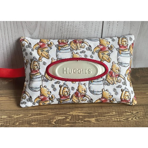 Winnie the Pooh- Baby Wipes - Diaper Wipes Holder