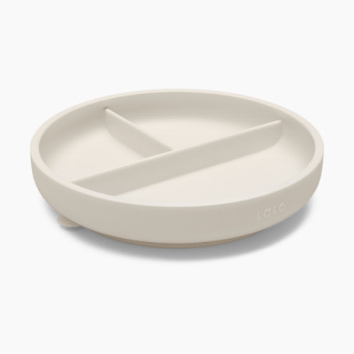 Lalo Suction Plate - Oatmeal, 1