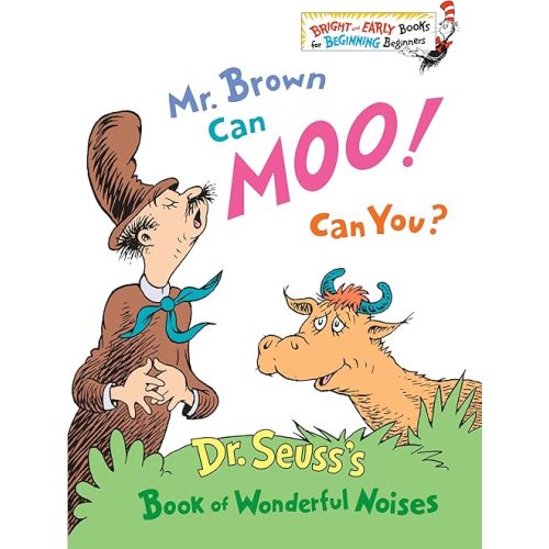 Mr. Brown Can Moo! Can You? (Bright & Early Books) Hardcover – Picture Book, August 12, 1970