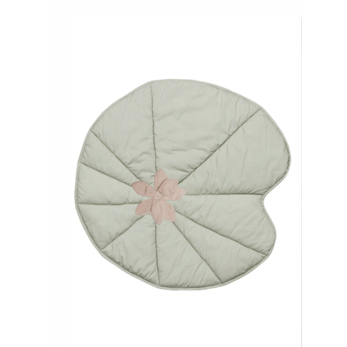 WASHABLE PLAYMAT WATER LILY OLIVE