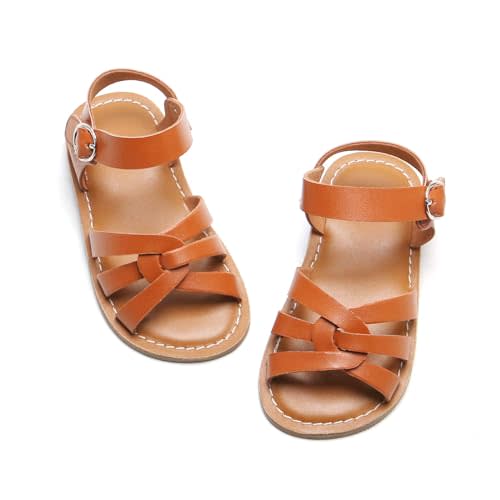 Felix & Flora Toddler Girl Sandals - Little Girl Easter Summer Dress Shoes Lightweight Open Toe Beach Holiday.