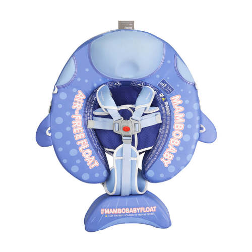 Mambobaby Air-Free Pool Float Whale Shark Chest Float with 3D Canopy