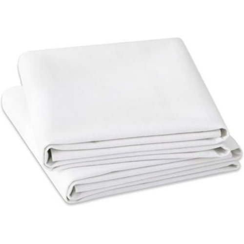 Shunjie.Home 2 Pack Waterproof Crib Mattress Protector Pad 27" x 50", Washable Flannel Crib Pad
