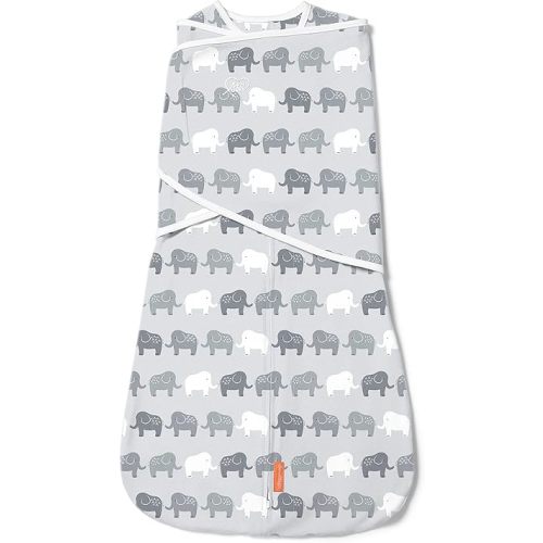 Ingenuity by SwaddleMe Arms Free Convertible Swaddle, Size Large, For Ages 3-6 Months, 14-18 Pounds, Up to 30 Inches Long, 1-Pack Baby Swaddle Wrap