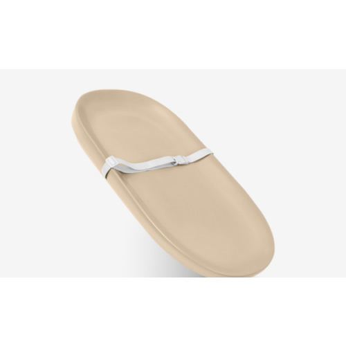 Jool Baby Waterproof Baby Changing Pad - Easy to Clean, Lightweight & Portable - Large Foam Cushion for Comfort (Oatmeal)