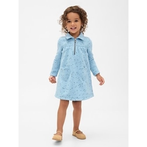 Baby & Toddler VintageSoft Half-Zip Dress | Gap