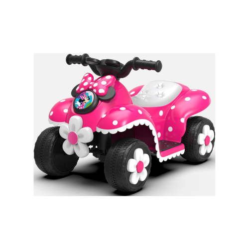 6V Minnie Mouse Quad, Battery Powered Ride-on, Ages 3+
