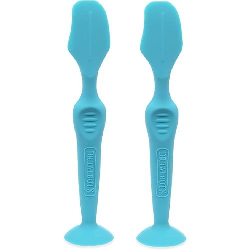 Dr. Talbots Silicone Diaper Cream Brush with Suction Base, Aqua (2 Pack)