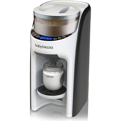 Baby Brezza New and Improved Formula Pro Advanced Formula Dispenser Machine - Automatically Mix a Warm Formula Bottle Instantly - Easily Make Bottle with Automatic Powder Blending, White