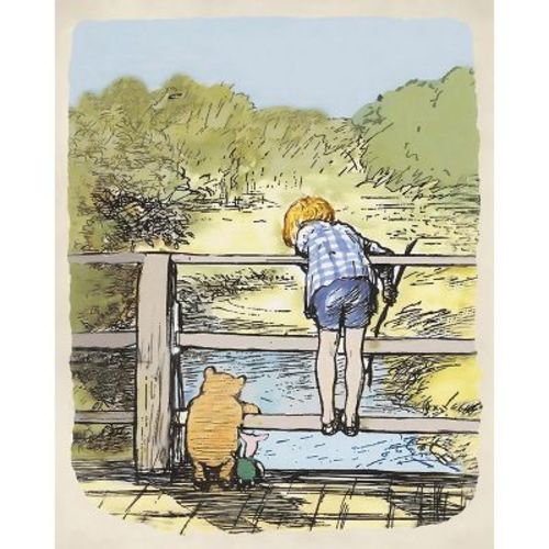 Poster Master Winnie The Pooh & Christopher 11x14