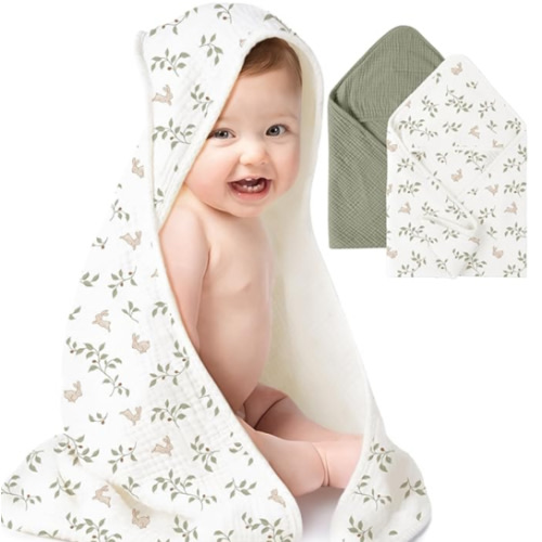 Amazon.com: Konssy: Hooded Towels