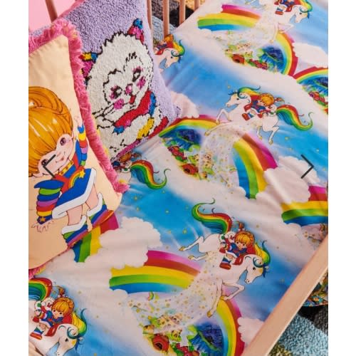 Kip&Co x Rainbow Brite Magic Sky Organic Cotton Baby Fitted Sheet