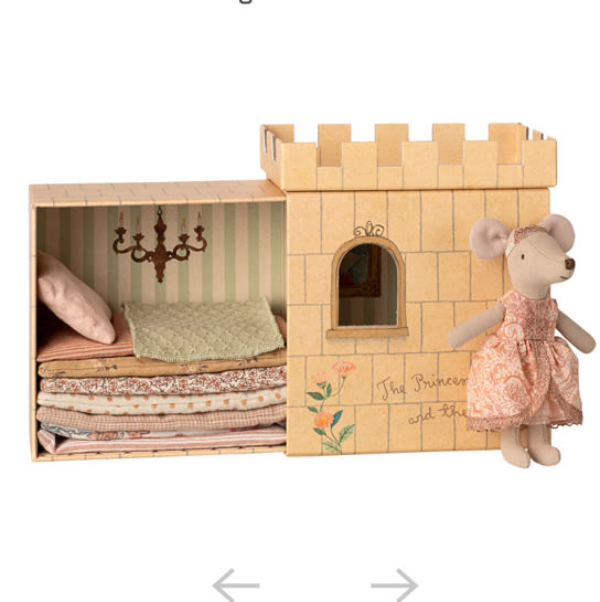 Princess and the pea, Big sister mouse - Maileg USA