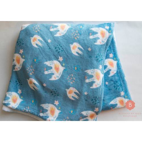 Holy Spirit Catholic Blanket, Prayer Blanket, Baby Blanket, Baptism gift, Confirmation Present, Christian blanket