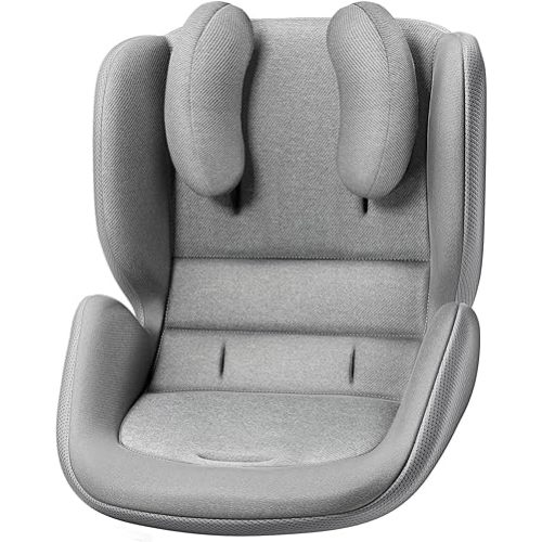 Innokids Baby Stroller Seat Liners Head Body Support Cushion Reversible Infant Liner Insert with Adjustable Pillow Fit Summer and Winter Use (Gray)