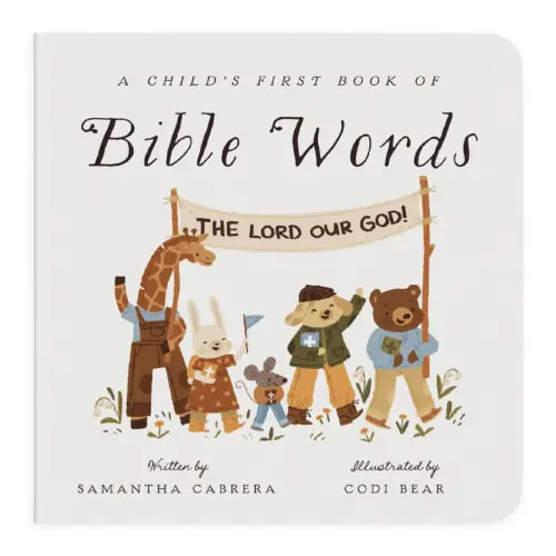 A Child's First Book of Bible Words