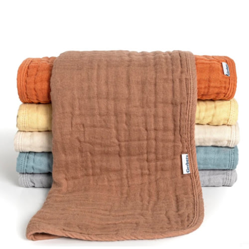 6-Pack Baby Neutral Multi Browns Muslin Burp Cloths – Gerber Childrenswear