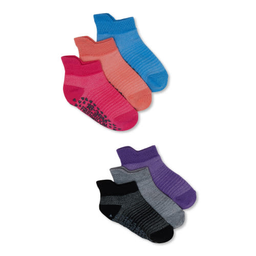Fruit of the Loom Toddler Low- Cut Socks, 6- Pack, Size 6M-5T