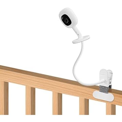 Baby Monitor Mount Compatible with Nanit Pro Smart Baby Monitor & Flex Stand ,Also for Cameras with 1/4 Screw Mount Flexible Long Gooseneck ArmBaby Camera Holder Stand Without Tools