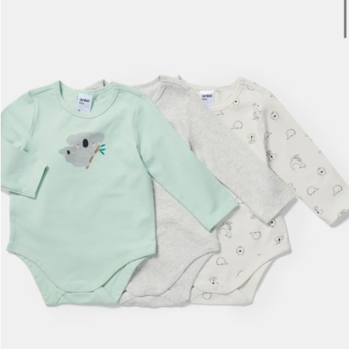 3 Pack Bodysuits