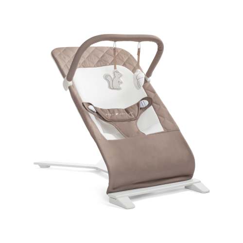 Alpine Organic Deluxe Portable Bouncer - Organic Mocha