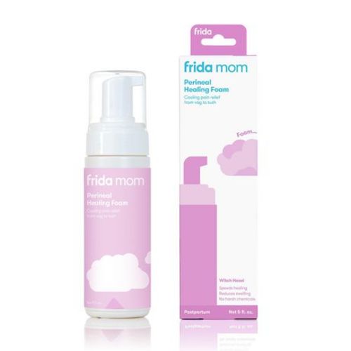 Frida Mom - Witch Hazel Perineal Healing Foam - Postpartum Recovery - Newborn Baby - Hospital Bag Essential Instant Cooling Relief, No Harsh Ingredients, Relieves Pain, 5 oz