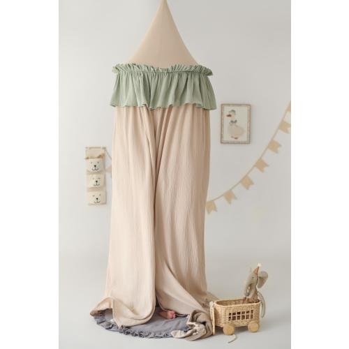 Kids Bed Canopy, Crib Canopy, Cotton Bed Canopy, Reading Corner Canopy, Fringe Bed Canopy, Nursery Room Decor, Room idea, baldachin