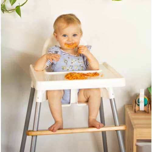 Footsi® - Eco-friendly Adjustable Highchair Footrest - The Woodsi Foot – nibbleandrest