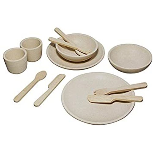 PlanToys Wooden Tableware Set