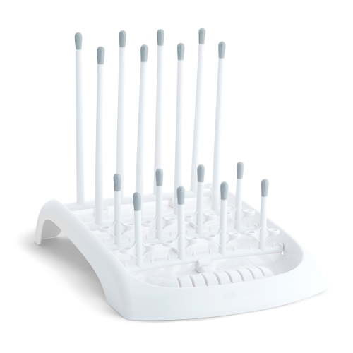 Munchkin Fold Baby Bottles and Accessories Drying Rack, White