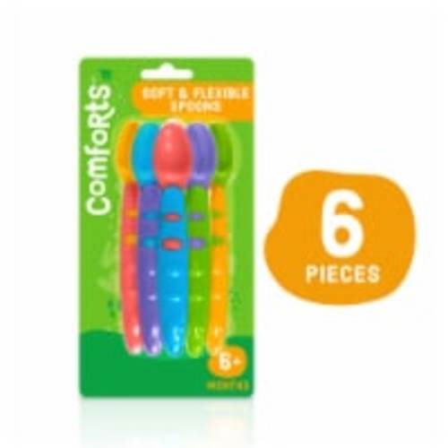 Comforts™ Soft & Flexible Spoons, 6 ct