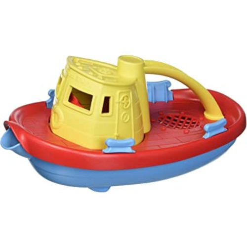Green Toys Tug Boat Yellow - CB2