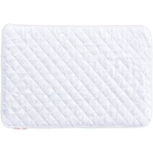 Little One's Pad Pack N Play Waterproof Mattress Cover - Fits Most Pack and Plays, Playards and Foldable Mattresses - Fitted, Comfy and Soft Mini Crib Mattress Protector (39" x 27")