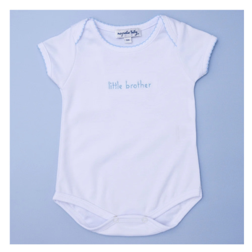 Little Brother Embroidered Bodysuit