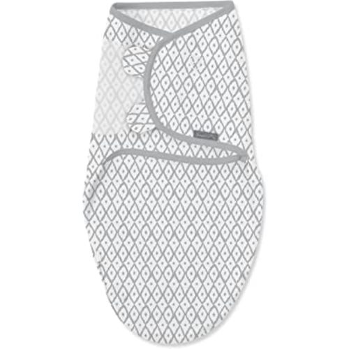 SwaddleMe by Ingenuity Easy Change Swaddle - Size Small/Medium, 0-3 Months, 1-Pack
