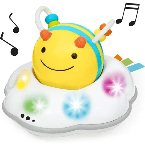 Skip Hop Baby Crawl Toy 3-Stage Developmental Learning Crawling Infant Toy, Explore & More Follow-Me Bee