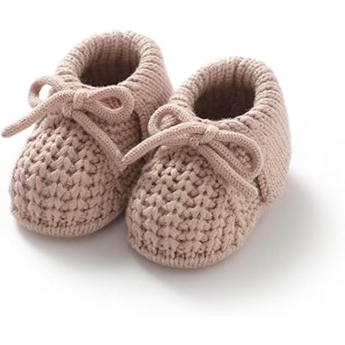 Baby Booties Newborn Boys Girls First Walkers Soft Knit Infant Sock Shoes Cozy Crochet Toddler Crib Boots