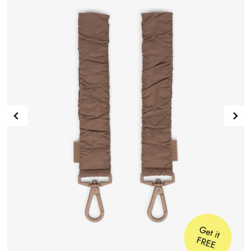 Stroller Straps for Diaper Bag (Set of 2) - HAZELNUT