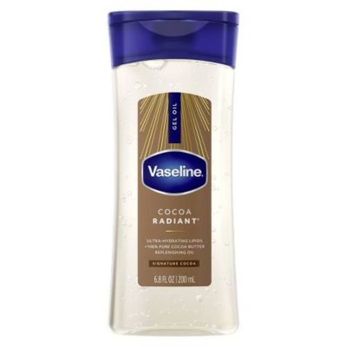 Vaseline Intensive Care Cocoa Radiant Body Gel Oil for Glowing Skin - Scented - 6.8 fl oz